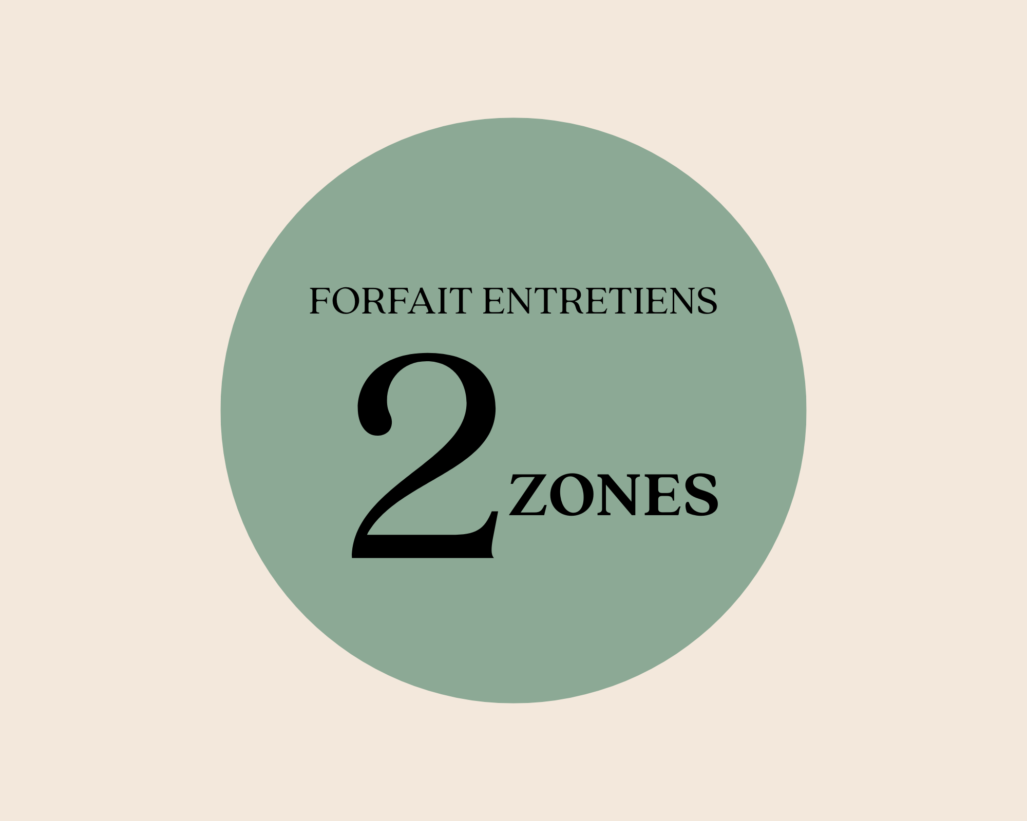 FORFAIT ENTRETIEN : 2 ZONES image